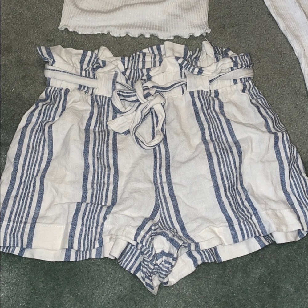 Linen like short